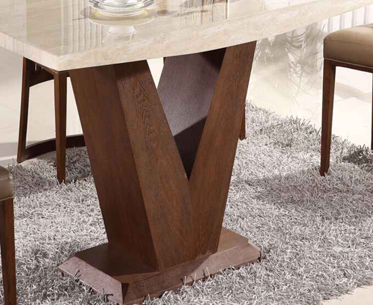 High quality modern dining room rectangle white marble table,fashion style 4 seater white marble table