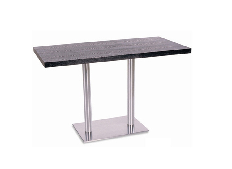 2016 modern and sample dining room black plywood table,rectangle plywood dinner table top and Y shape table legs